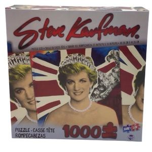 Steve Kaufman “Princess Diana” 1000 pc. Jigsaw Puzzle (NWT)